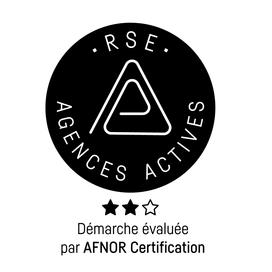 Logo - RSE Agence Actives 2 étoiles