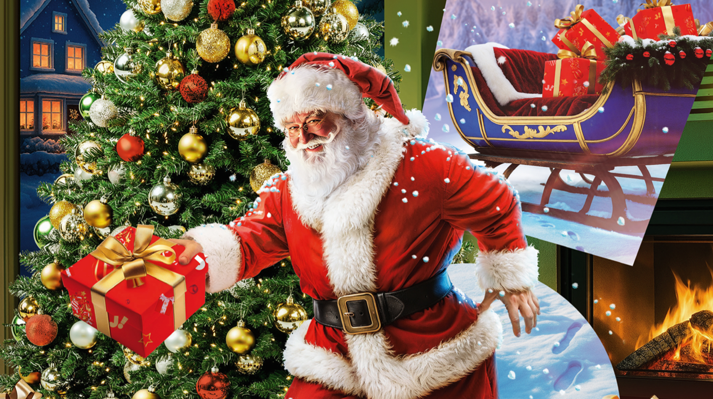 Bannière présentant le visuel du Catalogue Noël 2025 JouéClub