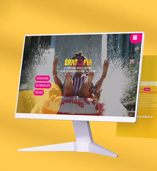 Visuel du site Eratopia
