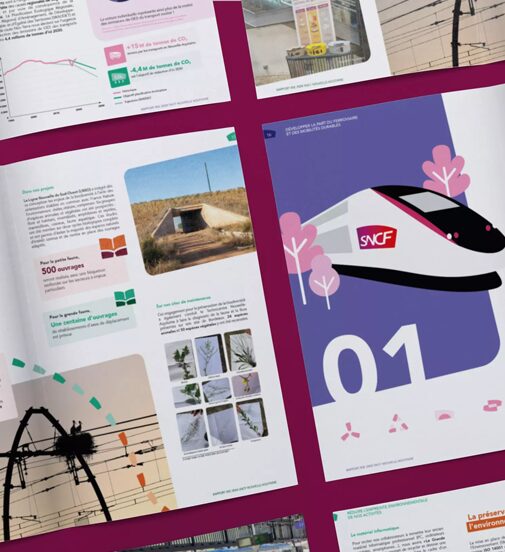 Visuel rapport RSE SNCF