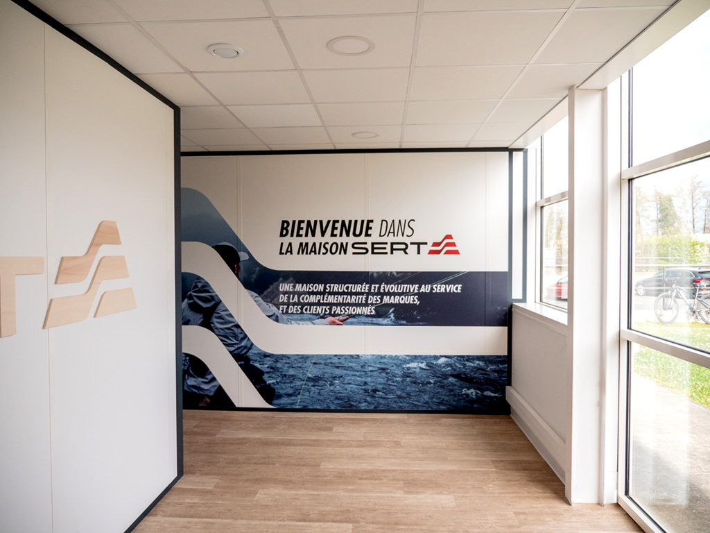 Présentation du showroom SERT.
